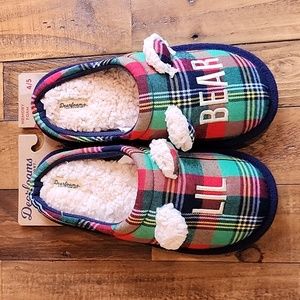 Dearfoams Lil Bear Kids Slippers #1